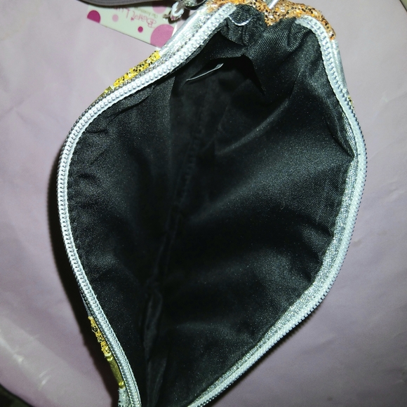 BARI LYNN NWT Glitter-Stripe Crossbody Clutch - Picture 7 of 9